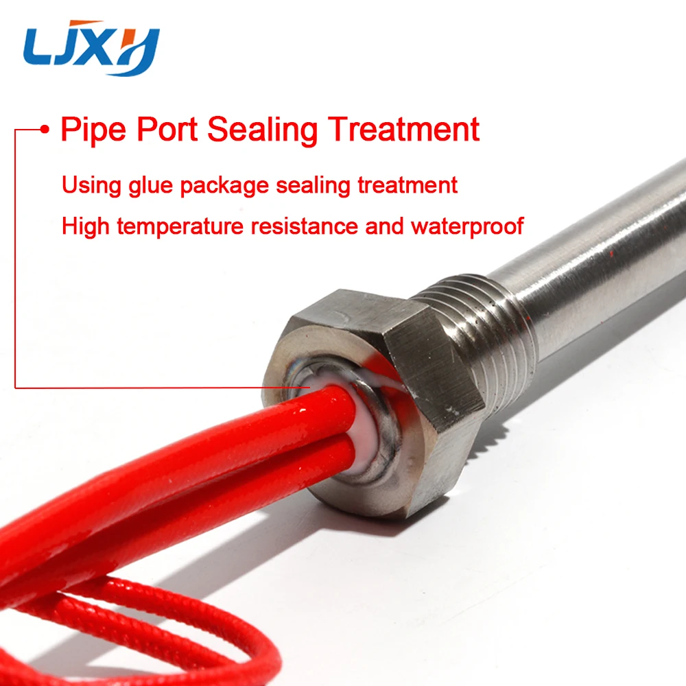 LJXH Car Preheating Electric Heating Rod 12V/24V for Automobile Diesel Engine/Pre-glow Plug Water Tank/Heating Oil under Oil Pan