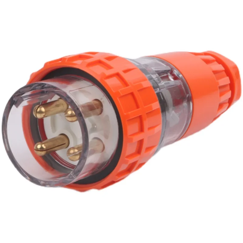 

56P series Outdoor Waterproof Plug 10A 32A 50A Australian Standard Rainstorm-proof Balcony roof RV park Construction Site IP66