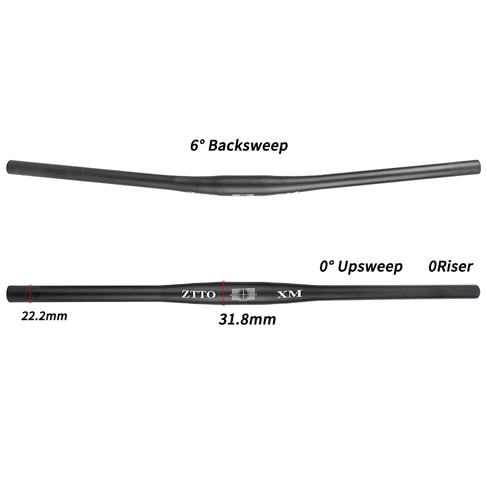 31.8mm 720mm/780mm Aluminum Alloy Bicycle Handlebar MTB Mountain Bike Flat Bar Straight Handlebar