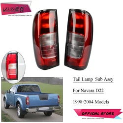 ZUK Tail Light Rear Brake Stop Lamp Taillight Taillamp Assy For NISSAN NAVARA NP300 D22 1998-2004 With Cable Bulbs