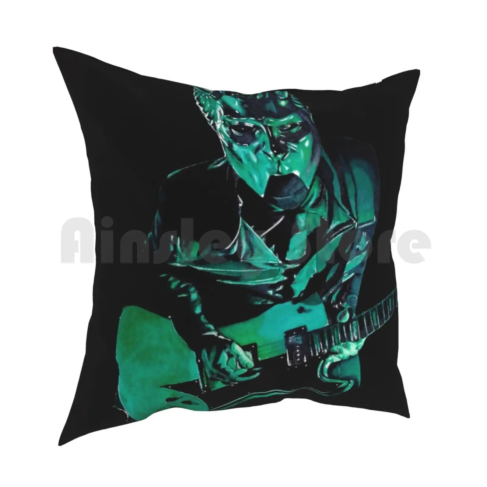 Devilish Stompy Ghoul Pillow Case Printed Home Soft DIY Pillow cover Fire Ghoul Stompy Ghoul Dewdrop Ghoul The Band Ghost