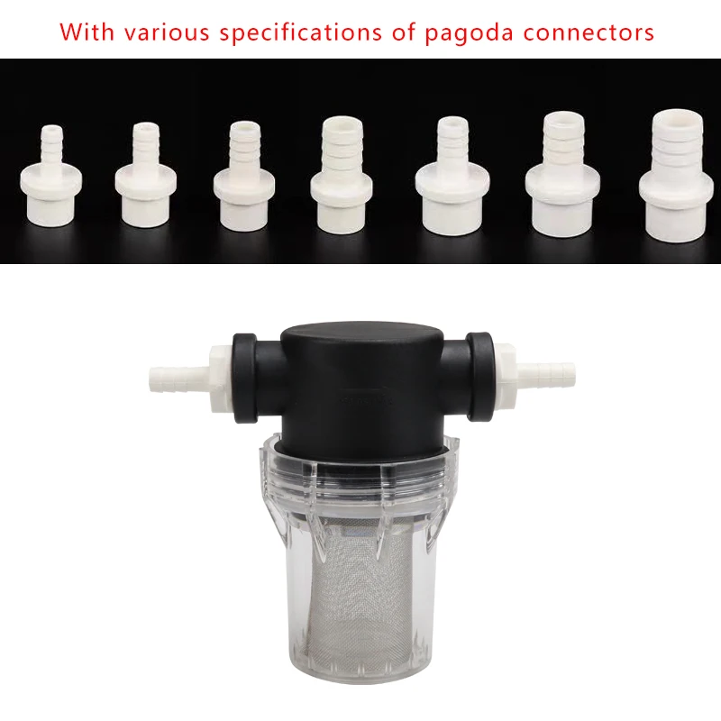 8~16mm Hose Pipe Filter Car Wash Garden Irrigation Filters Sprayer Pump Filtering Net Strainer Stainless Steel Mesh Filter
