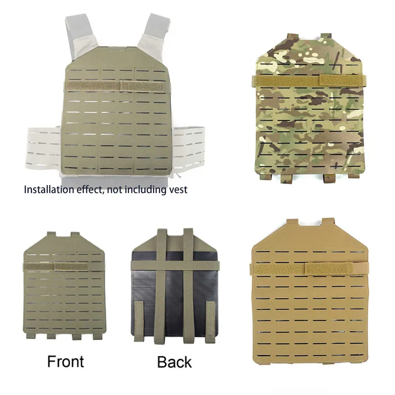 Outdoor FCSK Vest Laser Cutting Molle Mount Backplane