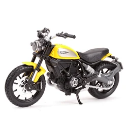 Maisto 1:18 Ducati Scrambler statyczny odlew pojazdy kolekcjonerskie hobby Model motocykla zabawki