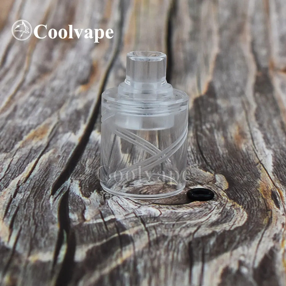 Nóng Coolvape Bellcap Cho Yftk Kayfun Thủ RTA Lấp Đầy Bellcap Với Drip Tip Vape 22Mm Dung Tích 2.5Ml E-Ecigarette Phụ Kiện