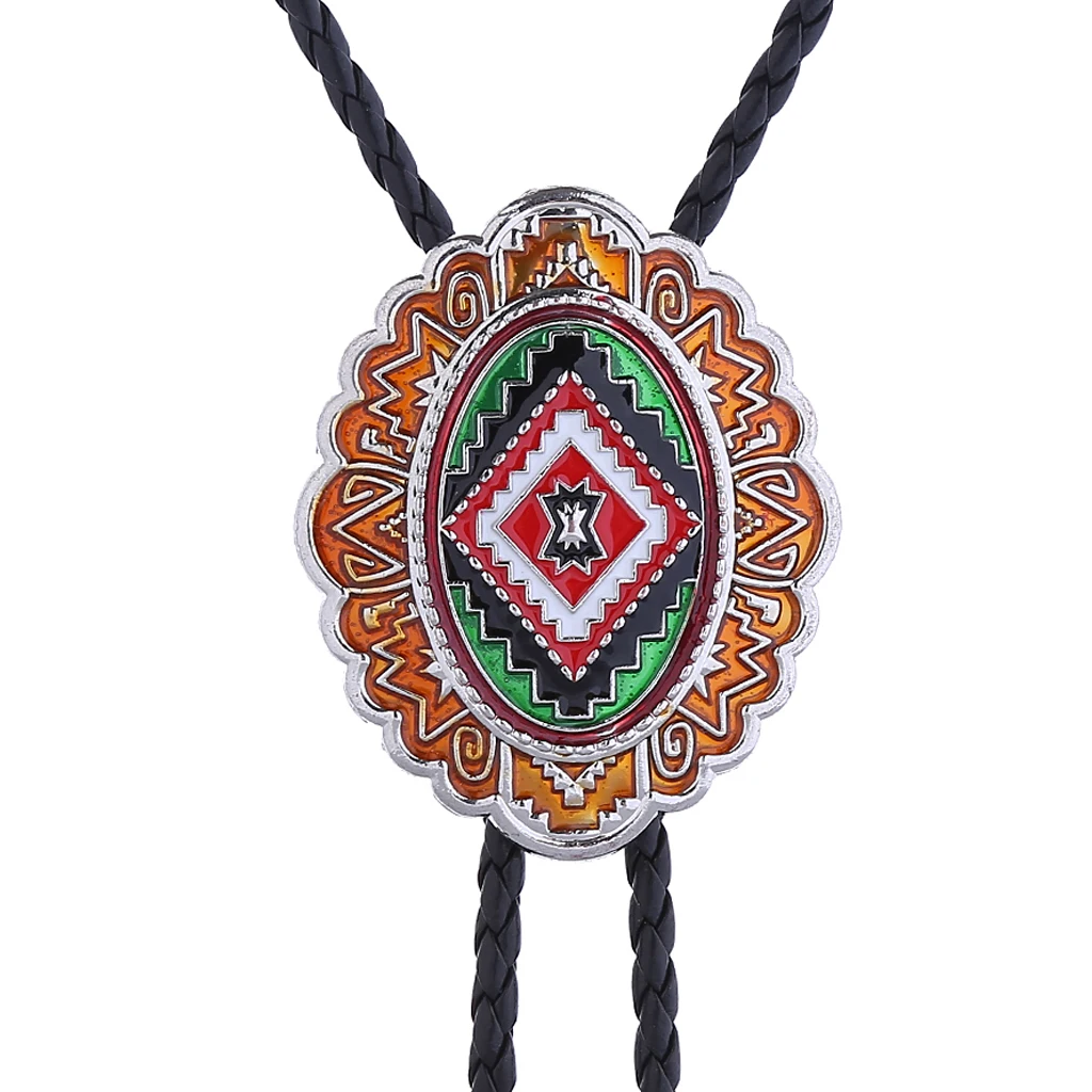 New Indian totem bolo tie, personality American western cowboy bolo tie