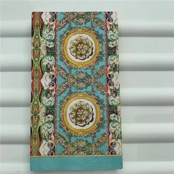 15 decoupage wedding vintage napkins paper elegant tissue flower pattern striped craft  birthday party serviettes decor 33*40cm