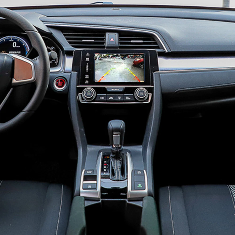 Car Rear View Backup Reverse Camera Adapter RCA Cable for Honda CIVIC FC FK 2015~2020 Original Factory Screen Video Input - Image 4