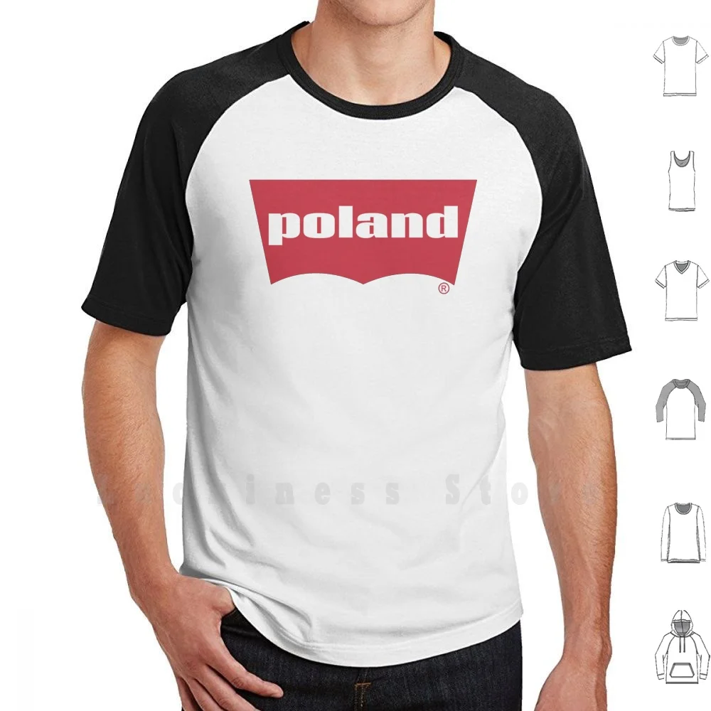 Poland Polish Poland Raised Me T Shirt 6xl Cotton Cool Tee Poland Polish Europa Poland Polish Capital Poland Polish Population