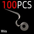100 piezas blancas