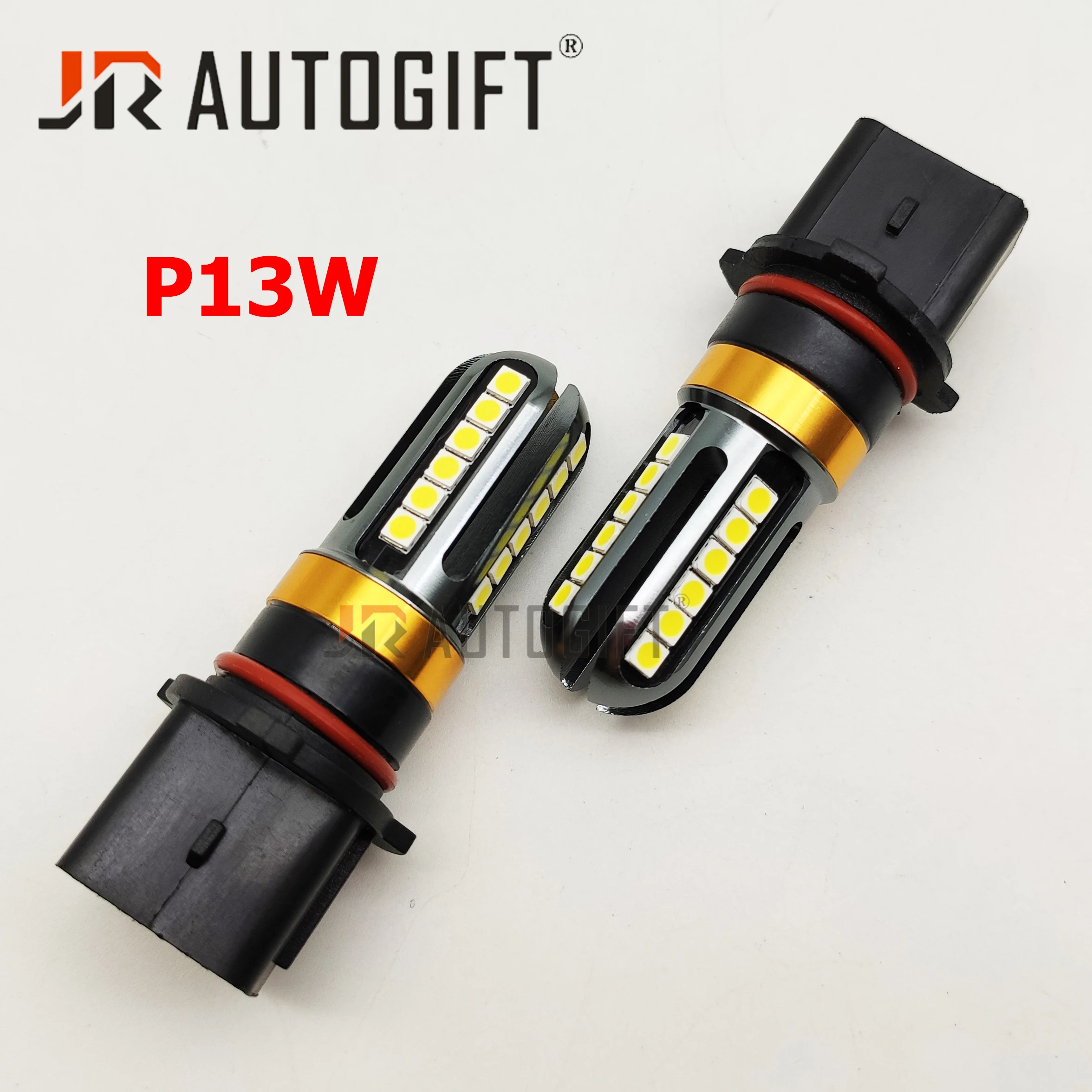 10 قطعة الضباب ضوء H16 P13W H1 H3 H8 Н11 H7 HB4 HB3 PSX24W 3030 24SMD 12-24V Canbus LED الضباب لمبة DRL سيارة مصابيح الضباب السيارات المصابيح مصباح