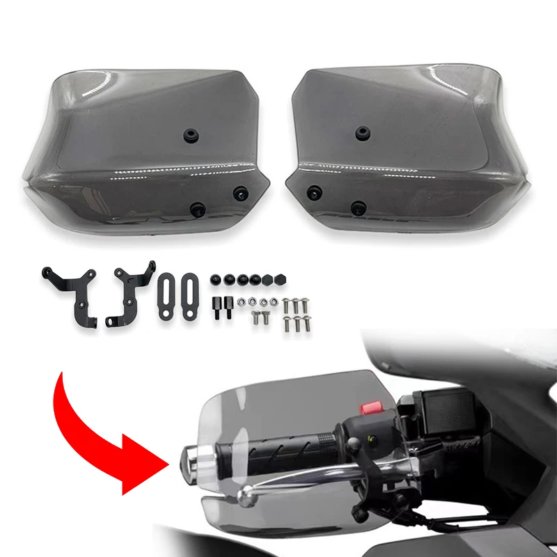 1 Pair Motorcycle Handguards hand guards Wind shield Protection fit for Honda PCX 125 150 160 2018 2019 2020 2021 PCX 150