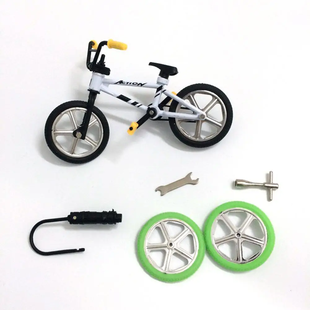 Mini Bike Toy Alloy BMX Finger Bicycle Model Bike Fans Kids Children Toy Gift Decoration fun Novelty bicycle gift 11cm x 7cm