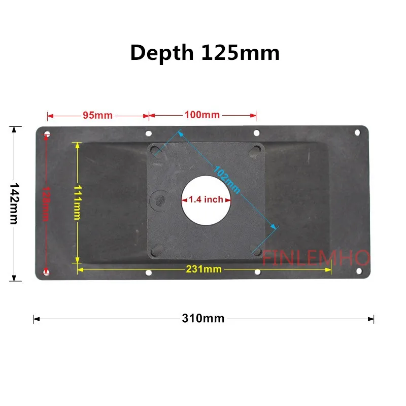 1PC DJ Speaker Tweeter Horn 1.4\