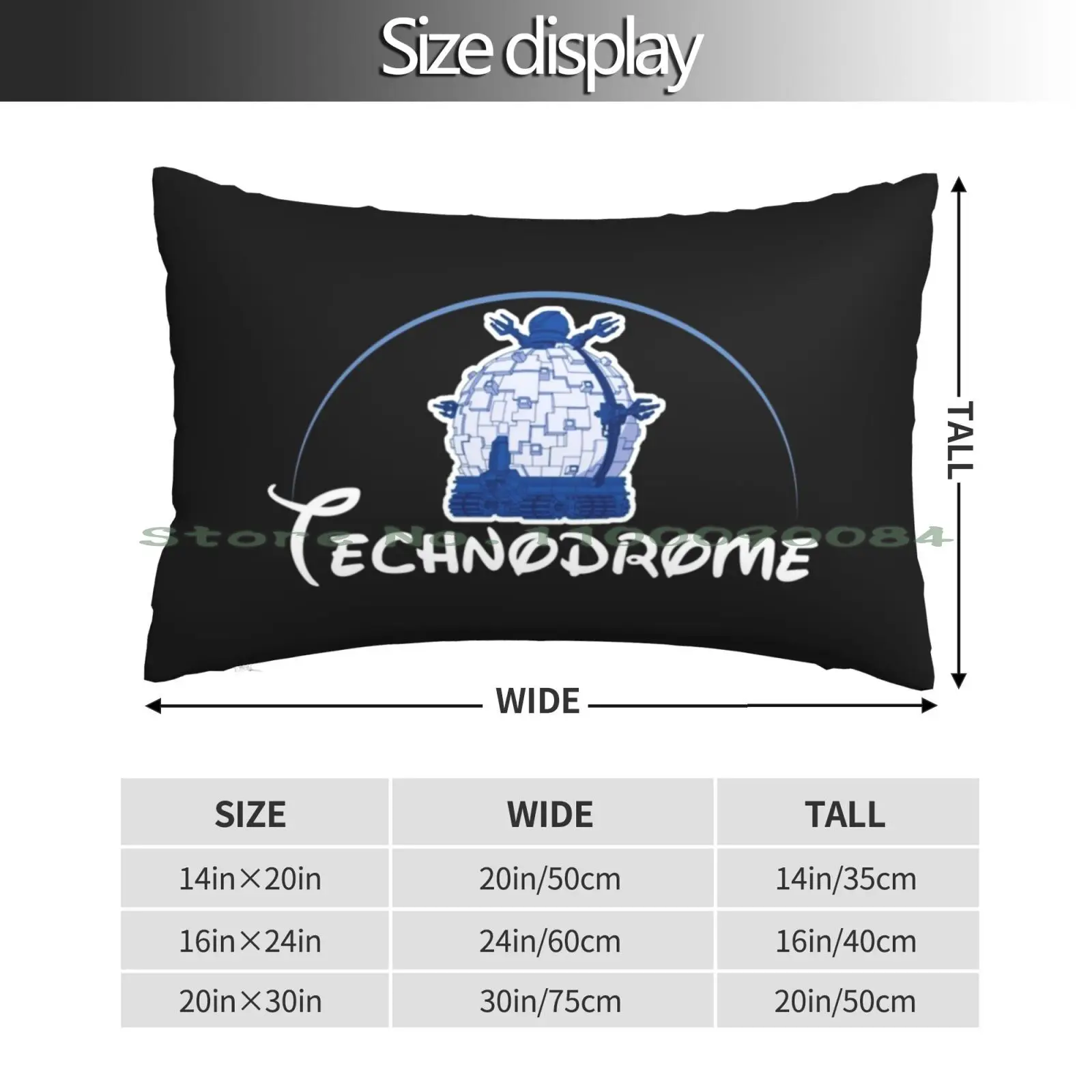 Technodrome Pillow Case 20x30 50*75 Sofa Bedroom Reggaeón Jbalvin J Balvin Vibras Amenchallenge Jesse Baez C Tangana Fácil Dios