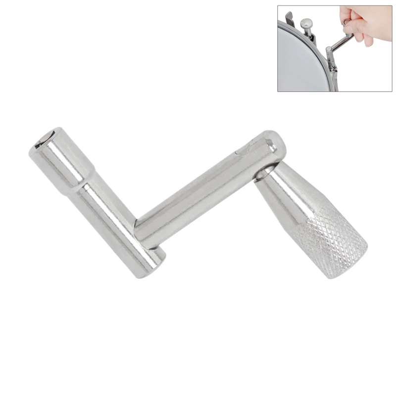 

Z Shape Jazz Snare Drum Key Silver Color strong high grade zinc alloy Quick Remove Wrench Drum Head Tuning