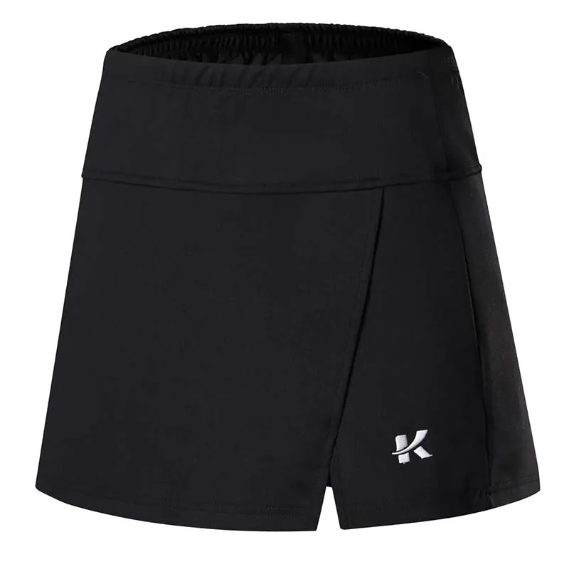 النساء السراويل الرياضية التنس تنورة مع السراويل الفتيات الريشة تنورة الصلبة pantدرجات مكافحة أفرغت الكرة الطائرة بينغ بونغ التنانير #2