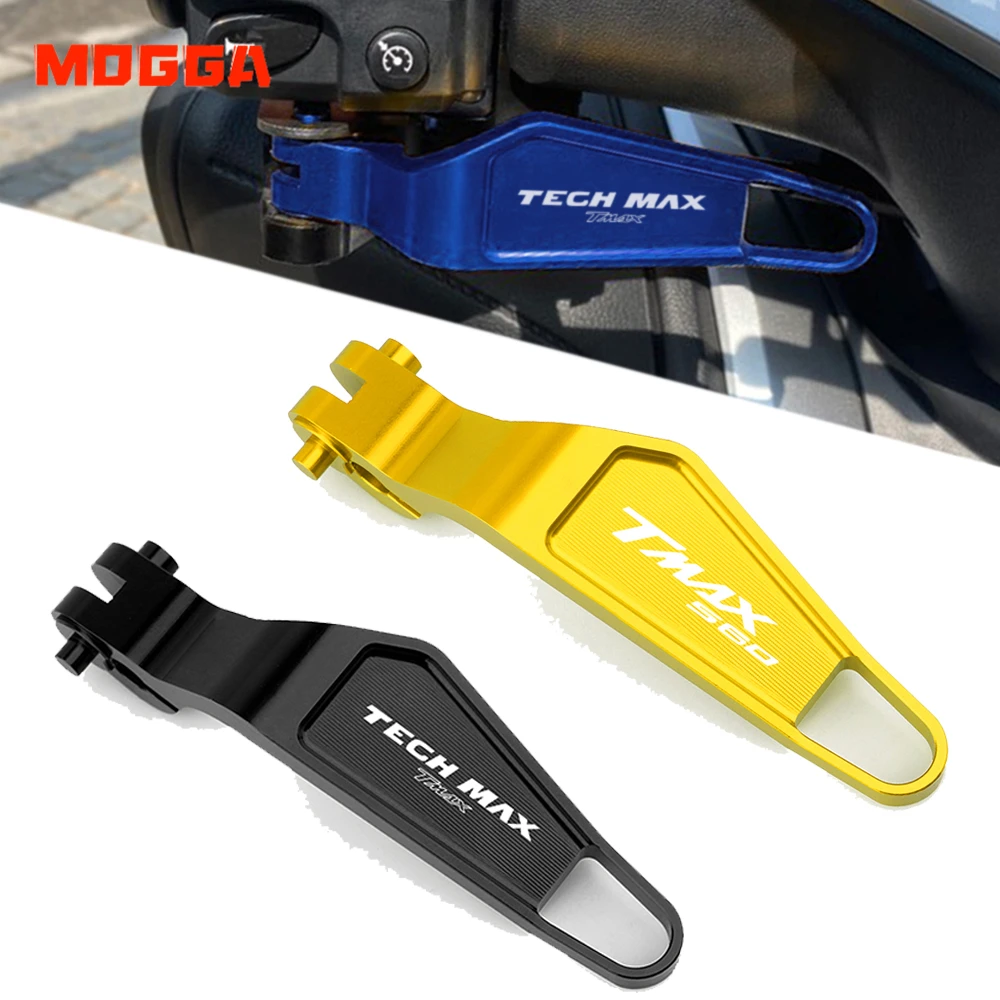 

For Yamaha TECHMAX tech max TMAX560 2020 Motorcycle CNC Accessories Parking Handle Brake Lever Parking Hand Brakes Levers