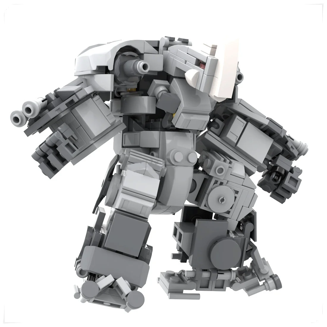 

HOTSALE 381Pcs STEM MOC Mini Mecha Model Small Particle Building Blocks Educational Toy Set