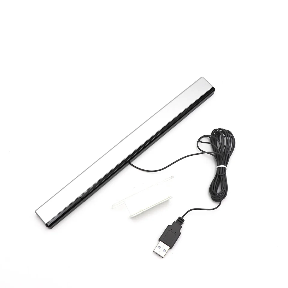 Ersatz Wii Sensor Bar Verdrahtete Empfänger IR Signal Ray USB Stecker für Nitendo Fernbedienung Spiel Zubehör