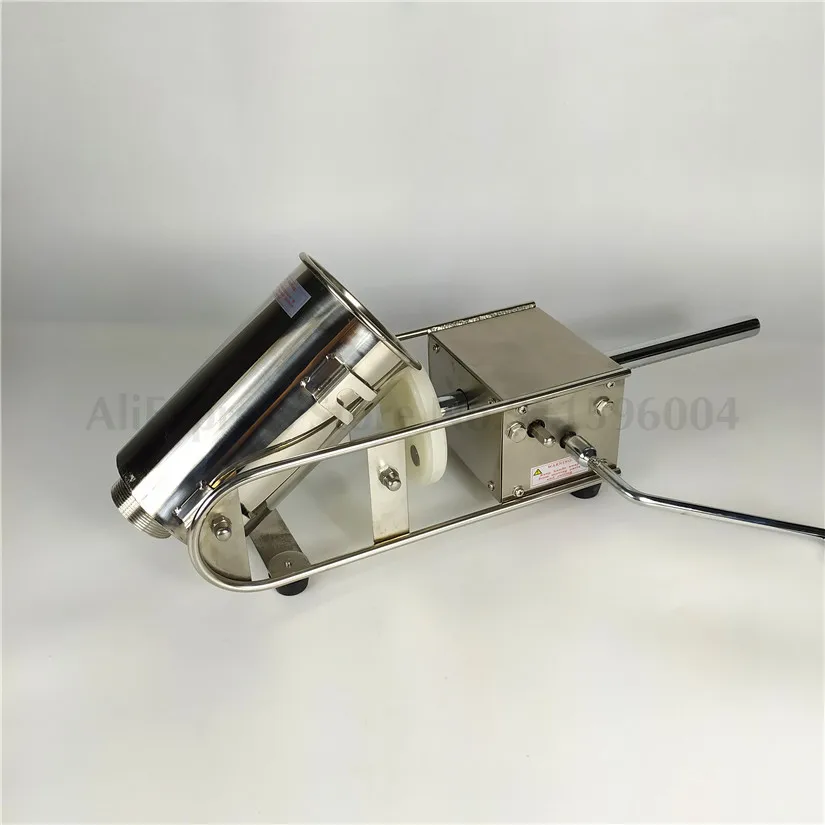 2L Manual Spanish Churros Machine Stainless Steel Horizontal Commercial Churros Making Equipment