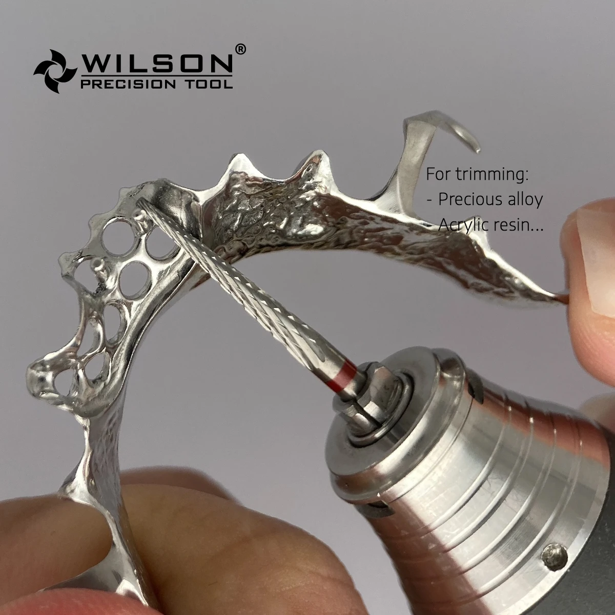 WilsonDental 5000206-ISO 180 140 023 Tungsten Carbide Dental Burs For Trimming Metal/Acrylic