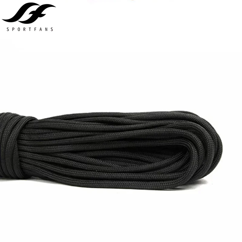 Colors Paracord 550 Rope Type III 7 Stand 5M 10M Paracord Cord Rope Survival kit Wholesale Climbing Camping Hiking Clothesline