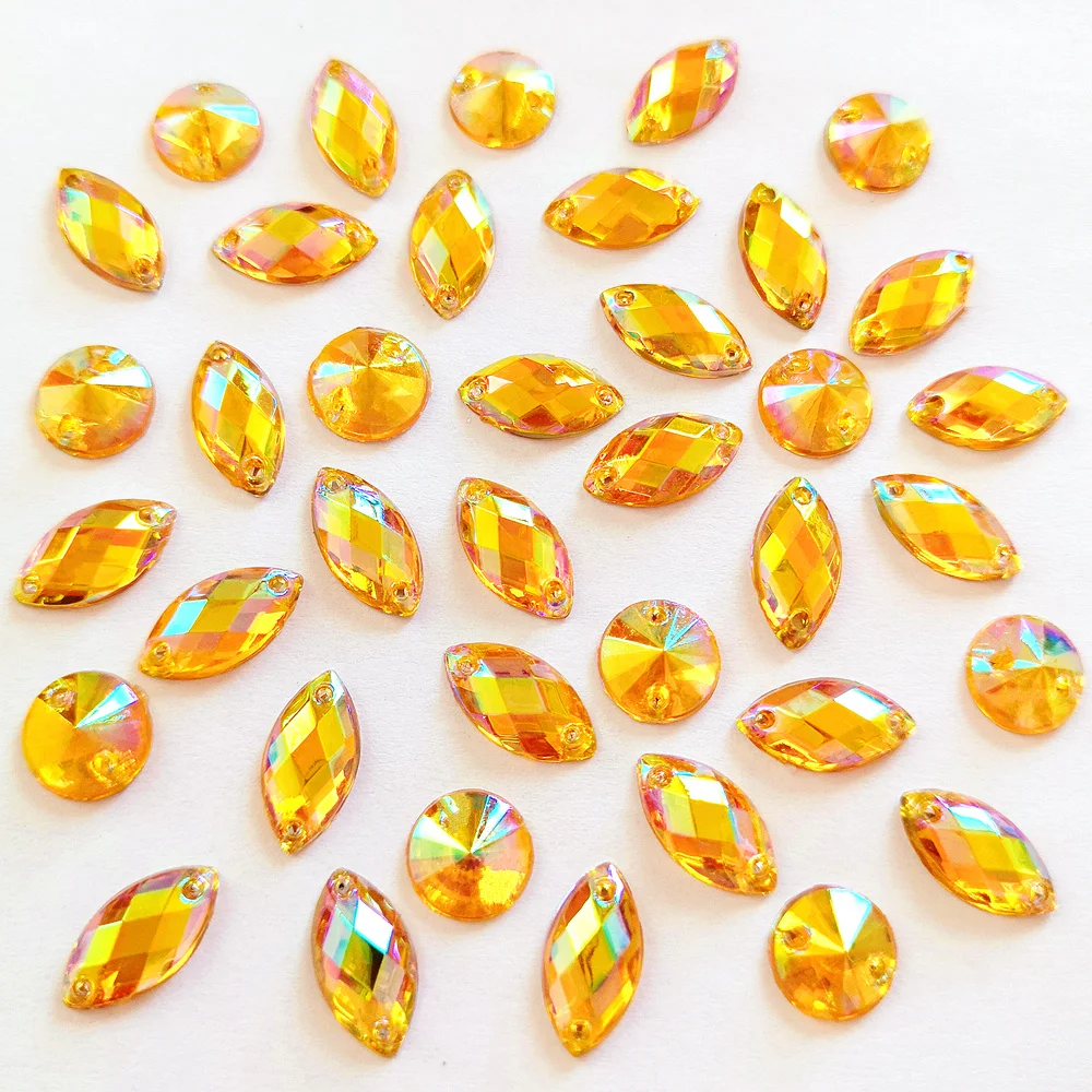 100PCS Yellow Mix S… - image