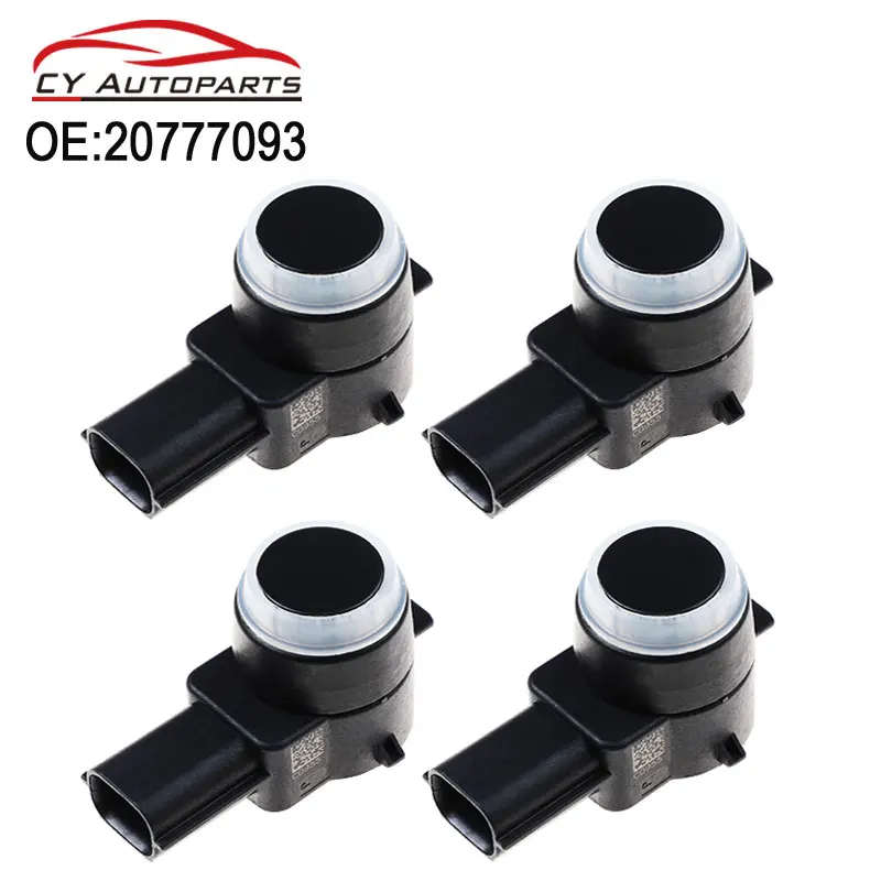 

4PCS New PDC Reverse Backup Parking Bumper Park Assist Object Sensor For GMC Buick Chevrolet Cadillac 20777093