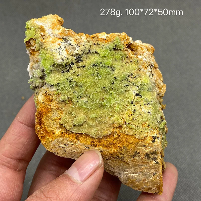 

100% Natural pyromorphite mineral espécime pedras e cristais coleção pedras preciosas quartzo do tamanho da caixa de china