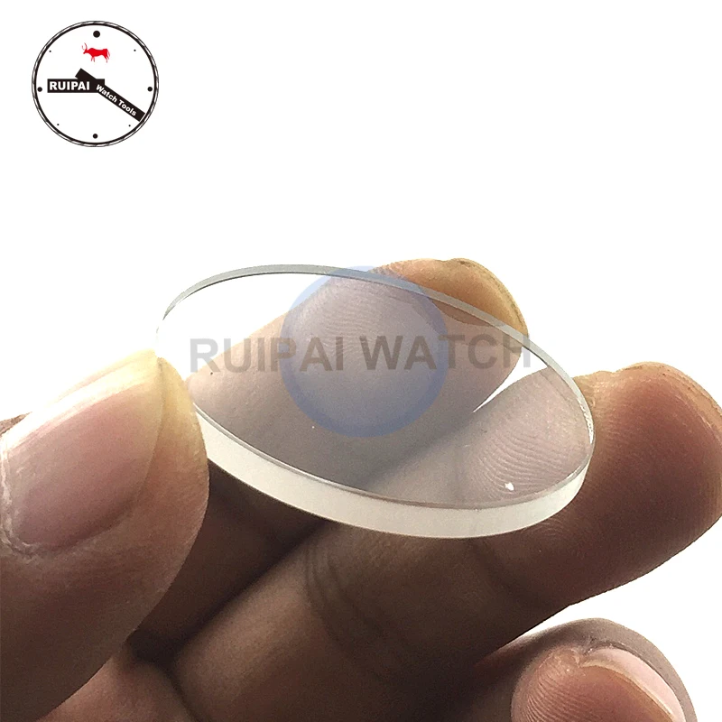 100pcs/lot 3.0mm Watch Glass Kit Customized 24mm~45mm Flat Mineral 3mm Thick Watch Glass for Watchmakers