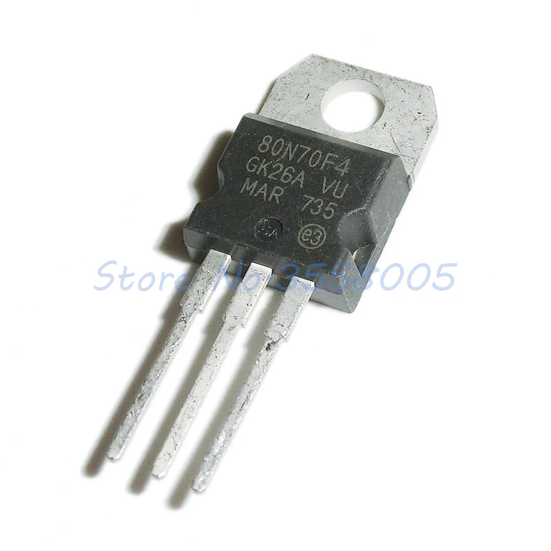 10Pcs/lot STP80N70F4 P80N70F4 80N70F4 TO-220