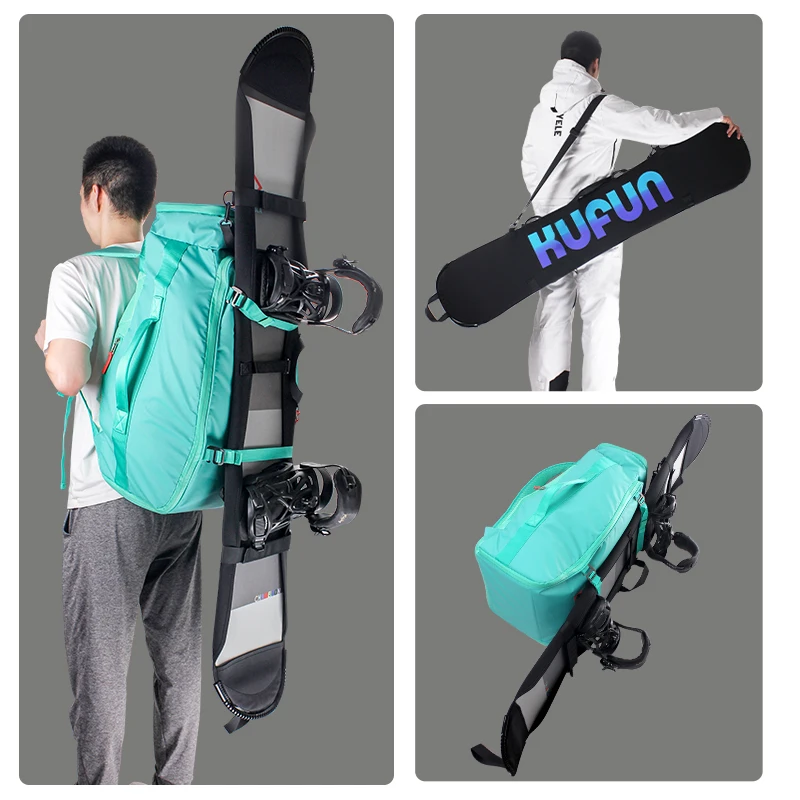 Snowboard Bag Backpack Protective Board Cover Skiing Scratch Resistant Plate Skin Pouch Case Carry Snow Sports