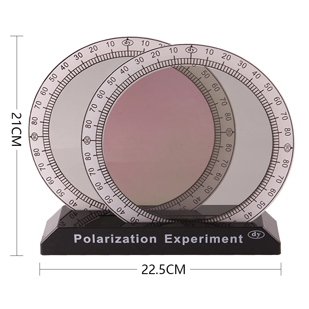 Polarizer Light Polarization Demonstrator Student Experimental Teaching Aids Physics Optical Test Instrument Color Polarizer