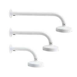 Cámara de vigilancia CCTV domo soporte de pared de metal extendido 180 mm 260 mm 370 mm soporte de brazo largo para Samsung Hikvision Dahua