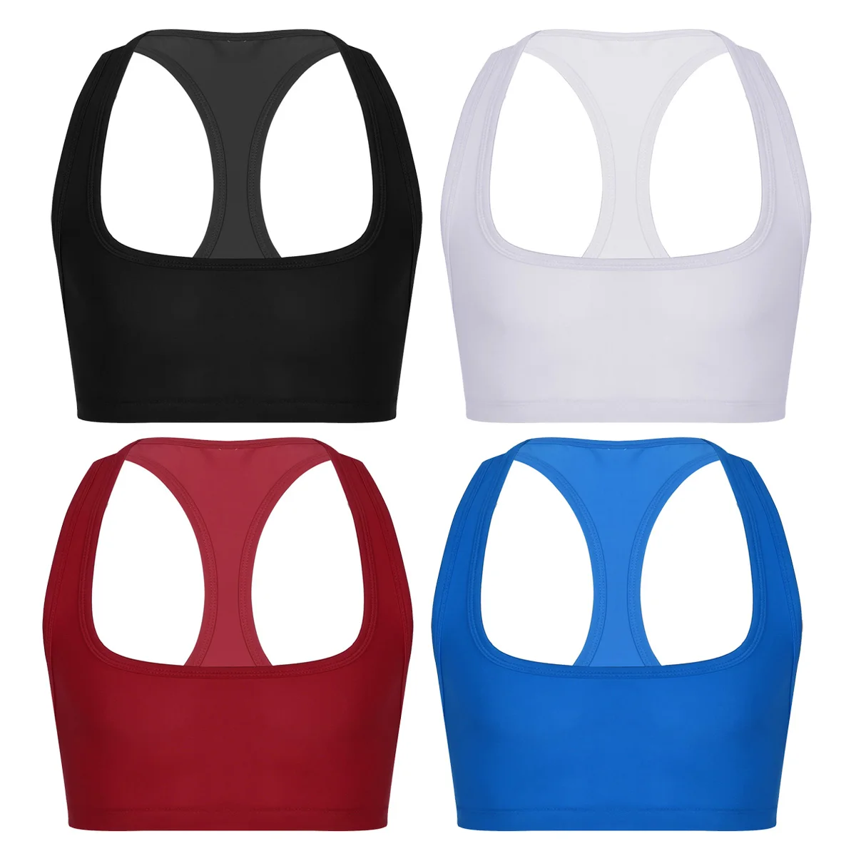 Men Sleeveless Y Back Muscle Tank Top Clubwear Stage Costume Crop Top Performance Sexy Mini Shirts Sports Bra Male Fitness Vest