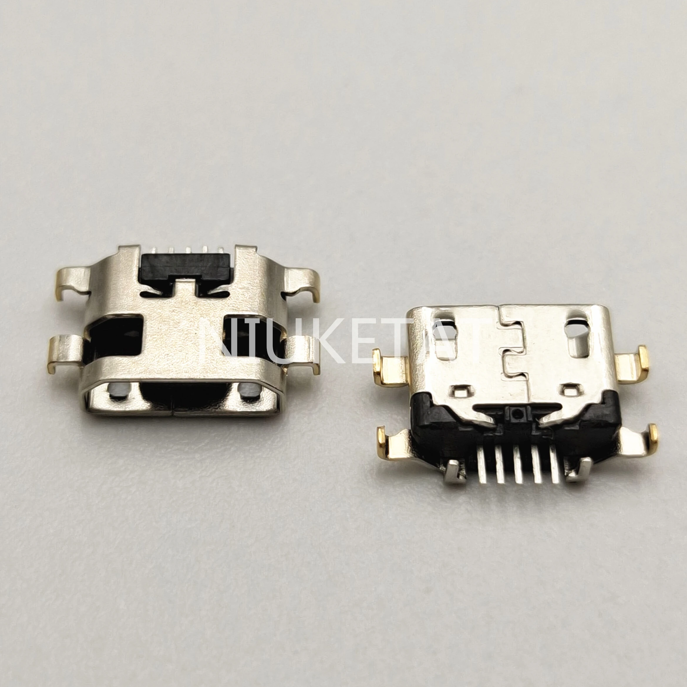 50szt Micro USB Jack Gniazdo ładowania Port Wtyczka Złącze dokujące Ciężka płyta 1.2mm Dla Samsung A10 A10s Motorola e5 play Moto E6