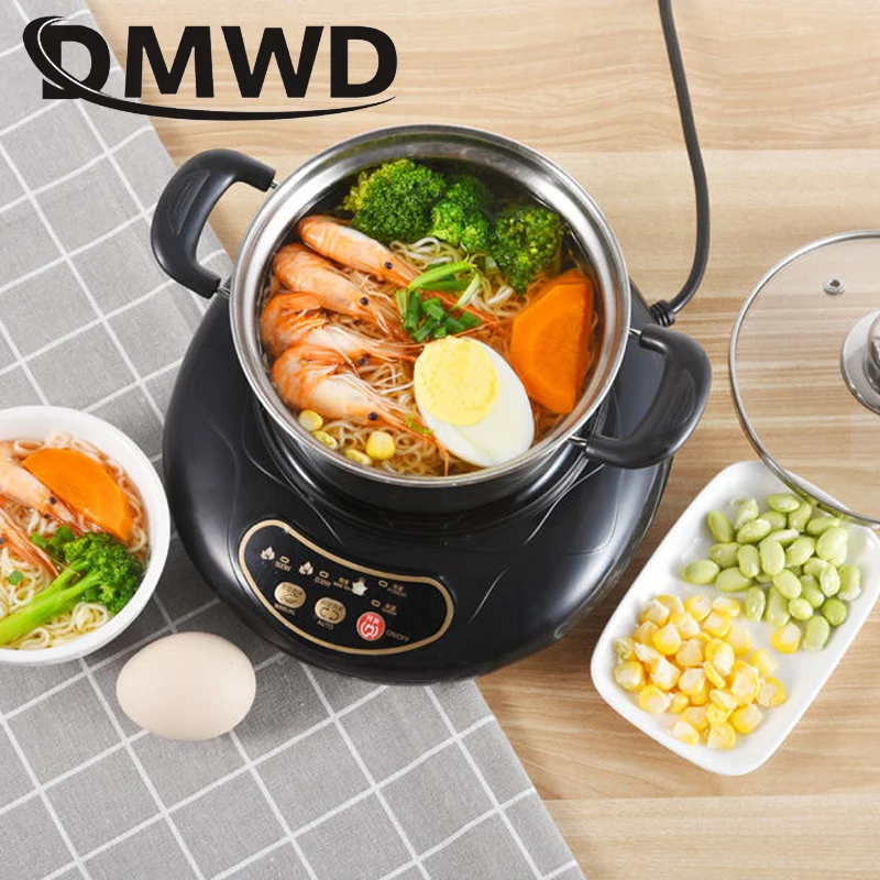 Household Mini Electric Induction Cooker Milk Water Coffee Heating Stove Teapot Noodles Boiler Travel Heater Cook Hotpot Plate