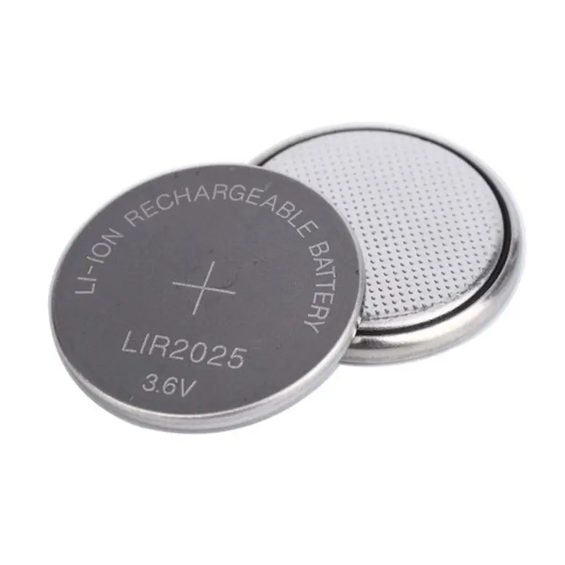 LIR2025 Rechargeable Battery 3.6V Remote Car Key Shell Cover Button Battery For E46 E39 E36 E38 E34 Dropship