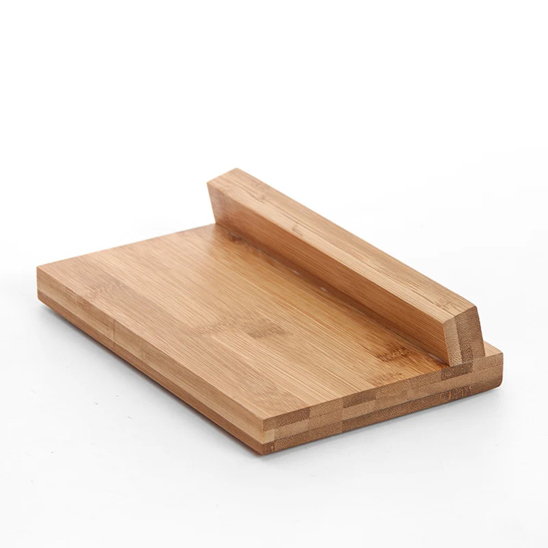 New Arrival Natural Bamboo Wood Necklace Pendant Display Bracket Jewelry Display Bracket Counter Display Jewelry Display Stand