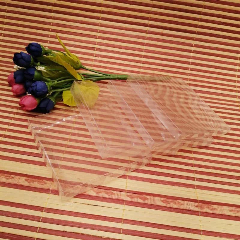 50pcs ABB Clear Transparent Box Bag Pvc Plastic Box Gift Packaging Box For Jewelry Gift Boxes Packaging Display Storage Box Diy