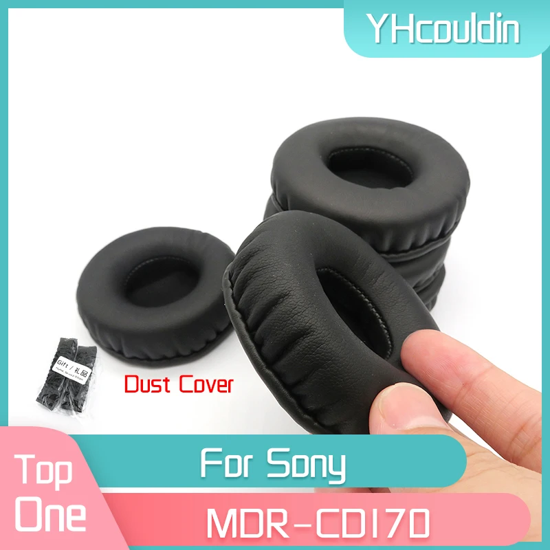 YHcouldin وسادات الأذن لسوني MDR-CD170 MDR CD170 سماعة استبدال وسادات الأذن المخملية وسادة الأذن
