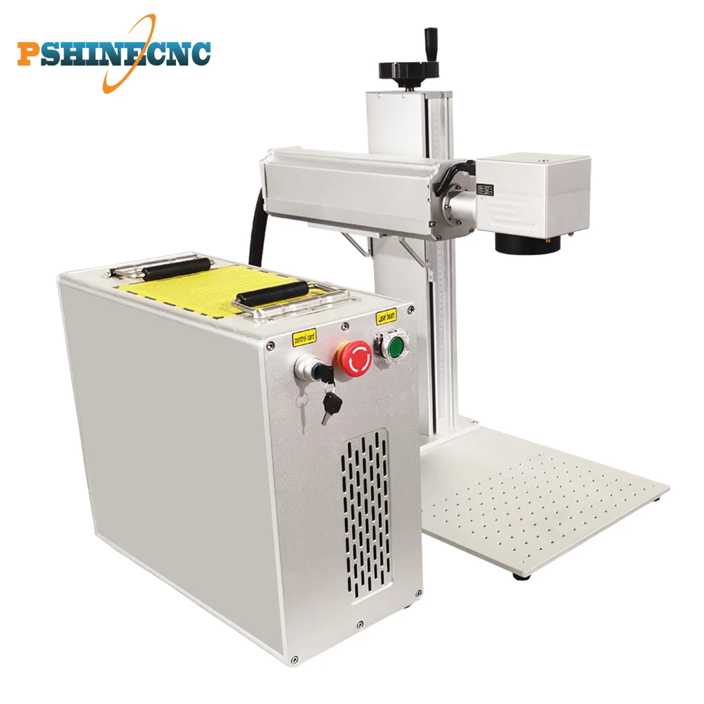 

Metal Mini Cheap Fiber Color Laser Marking Print Machine Pshinecnc