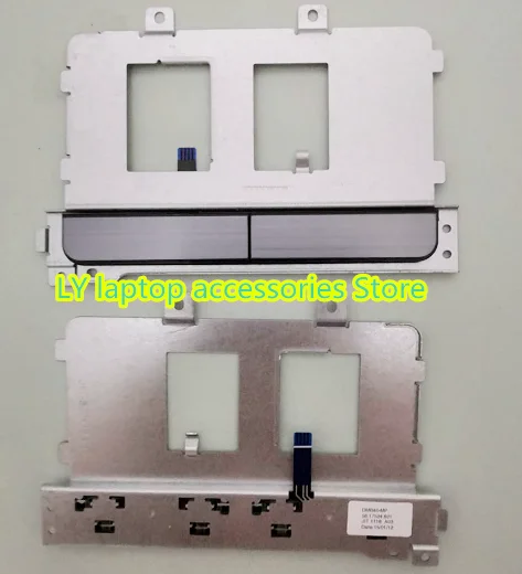 Botões de toque para computador dell 14z, botões originais 5423 de toque, botões esquerdo e direito e cinza vermelho