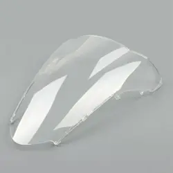 Motorcycle Clear Double Bubble Windscreen Windshield Screen ABS Shield Fit For Honda VFR800 2002-2009