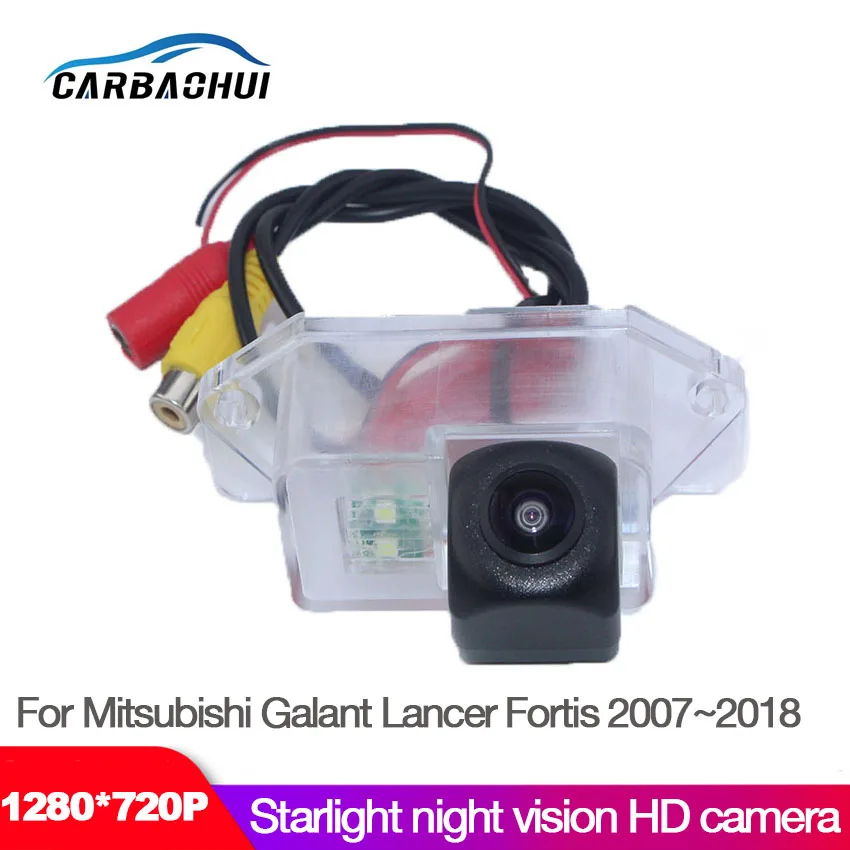 

Car Rear View Back Up Reverse Parking Camera For Mitsubishi Galant Lancer Fortis 2007~2018 CCD HD Night Vision Waterproof