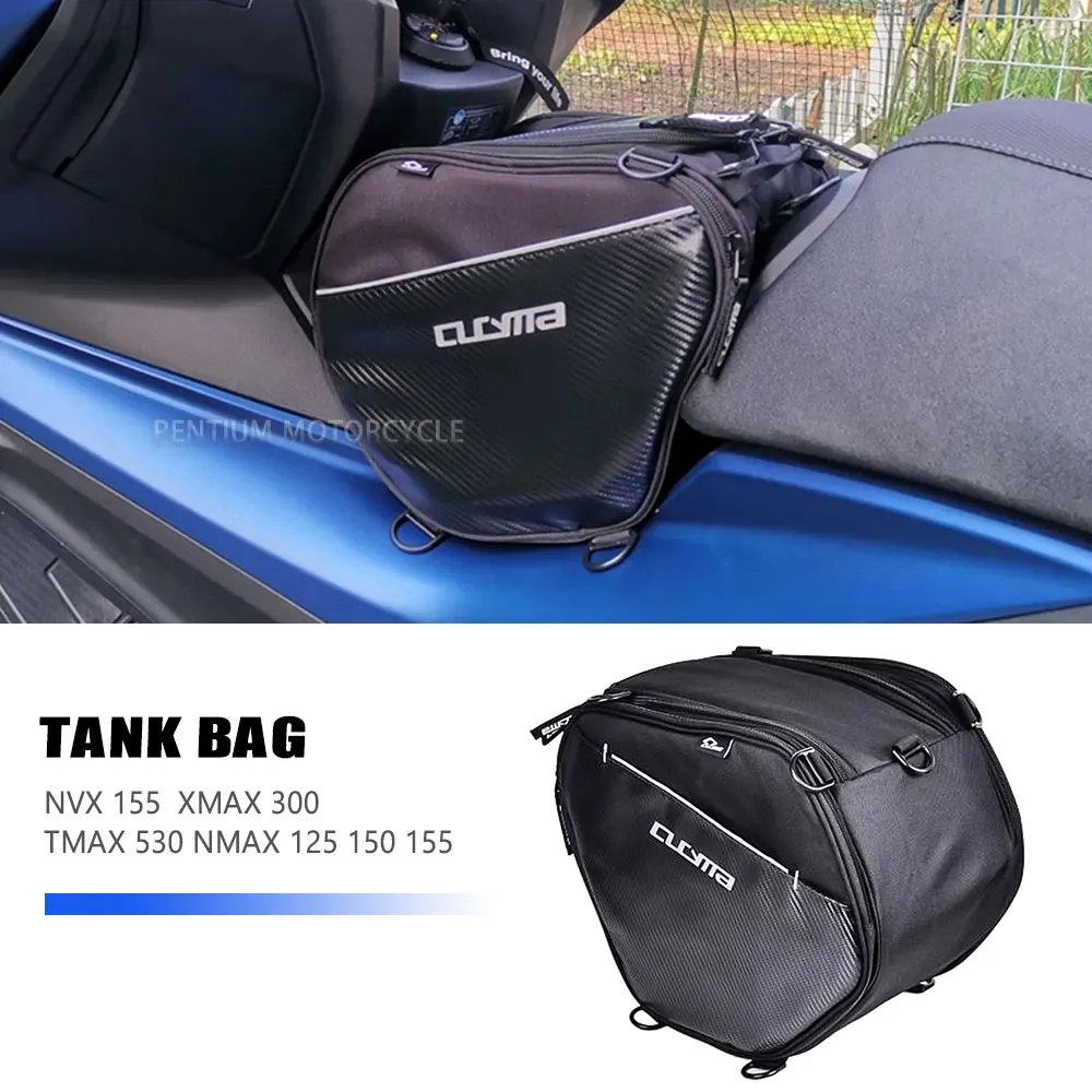 

Motorcycle Tank Bags Mobile Phone Navigation Motorbike Oil Tank Bag For Yamaha TMAX 530 XMAX 300 NVX 155 NMAX 125 150 155 X MAX