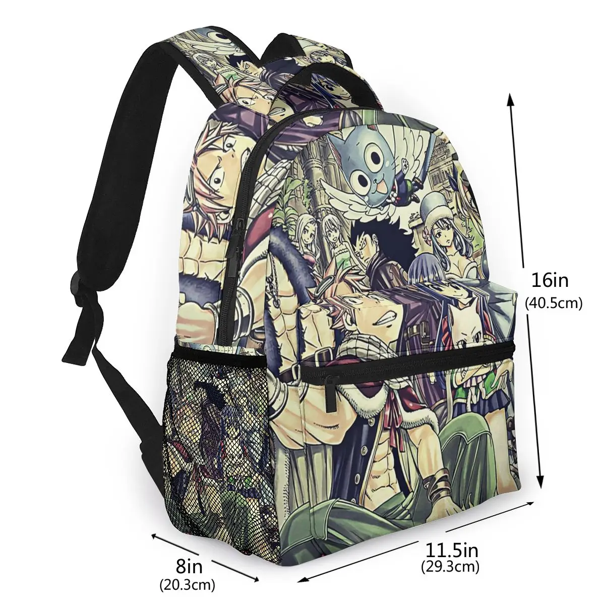 Fairy Tail Backpack for Girls Boys Travel RucksackBackpacks for Teenage school bag