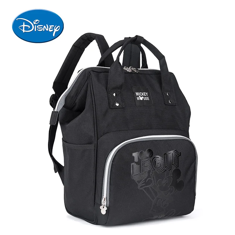 Disney fashion mommy bag large capacity outdoor travel with baby mother and baby bag shoulder multi-function baby dad diaper bag