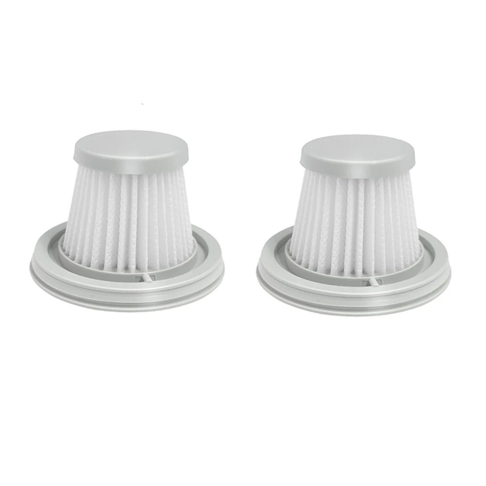Filtro hepa para aspirador de pó portátil mi mijia, filtro de mão para limpeza doméstica, 2/6 peças
